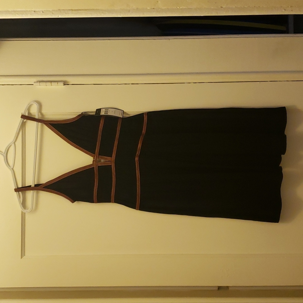 Black cocktail dress